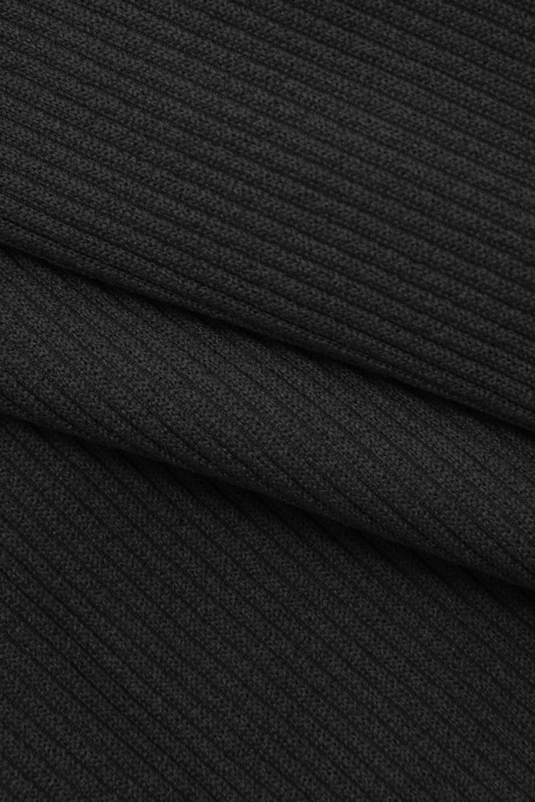 Rib Knit Seam-detail Sleeveless Tank Top